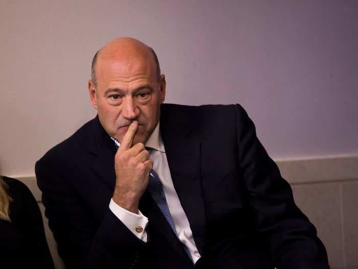 Gary Cohn reportedly faked a bad connection to get Trump off the phone with Democrats