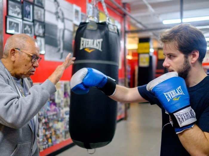 We trained at the world's most famous boxing gym with the man who has trained 19 world champions  -  here's what it was like