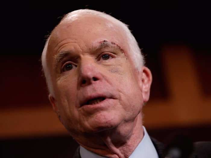 Critics lay into John McCain over his support of the GOP tax bill