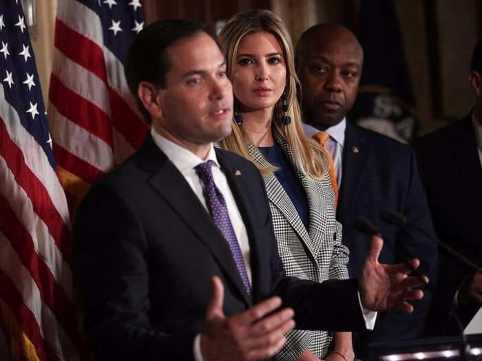 Marco Rubio and Ivanka Trump score a partial victory on the child tax credit