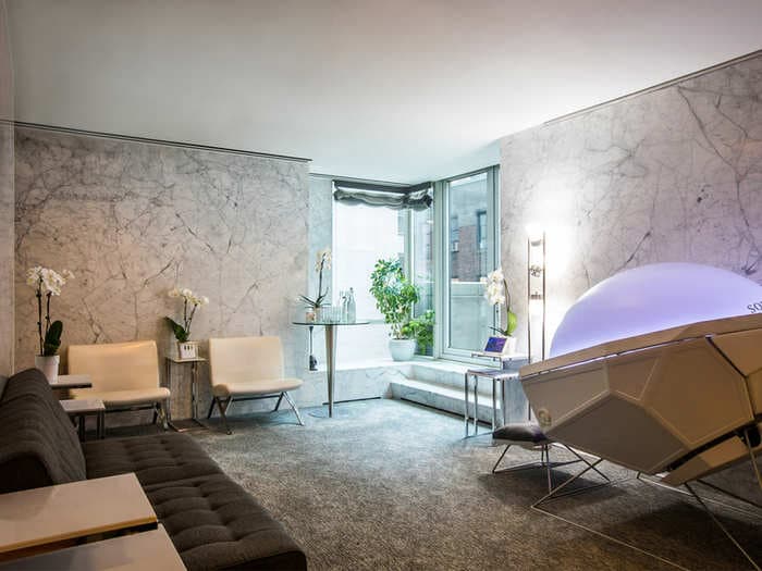 The $35,000 'meditation pod' showing up at high-end spas makes the hardest part of meditation mind-blowingly easy