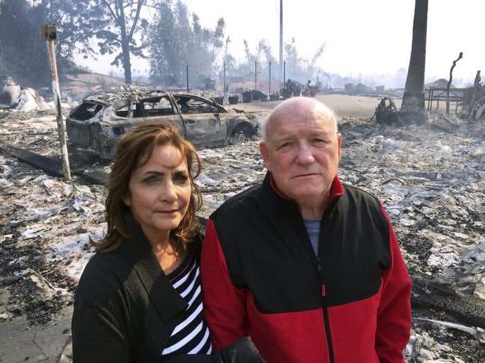 Before-and-after photos show how Ventura County has been ravaged by the wildfire