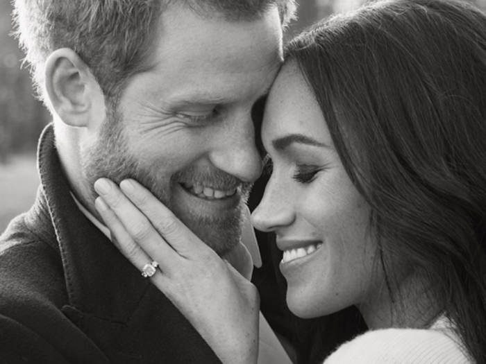 Prince Harry and Meghan Markle just released their official engagement photos - take a look