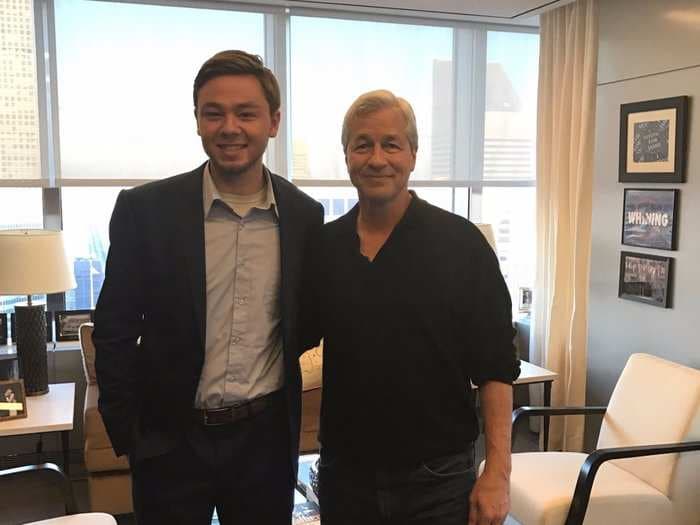 Why a college student with a life-threatening illness used Make-A-Wish to meet JPMorgan CEO Jamie Dimon