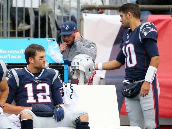 Jimmy Garoppolo made an appointment with Brady's controversial trainer - and then discovered he was locked out of the facilities