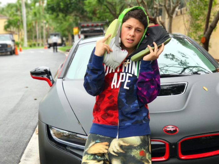 Meet the 18-year-old entrepreneur making a fortune selling rare sneakers to celebrities