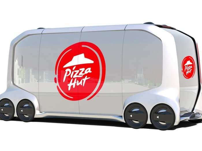 Toyota and Pizza Hut are teaming up to make self-driving cars that could deliver pizza