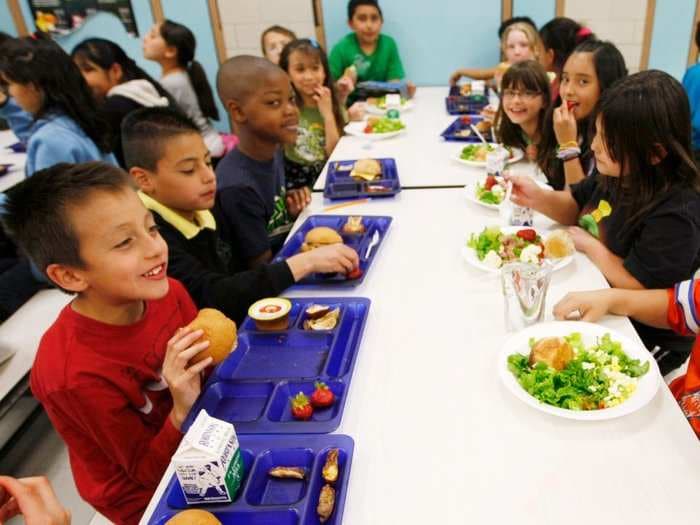 The Trump administration has relaxed school lunch nutrition rules - here's what kids can now eat