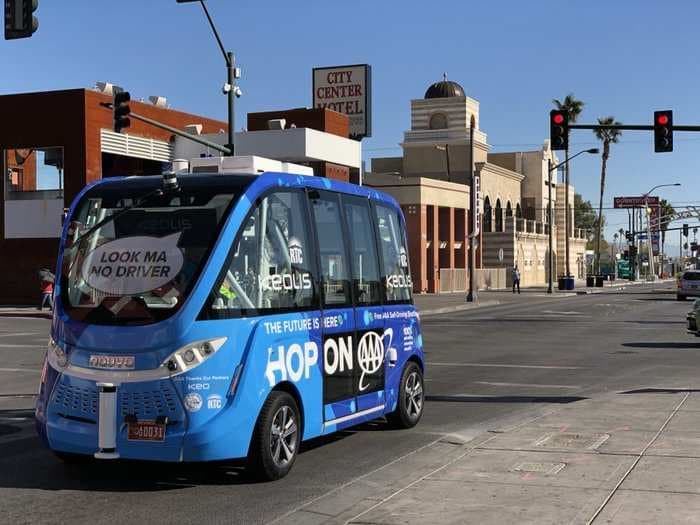 I tried the first self-driving public transit in the United States - and now I'm excited for the future of travel