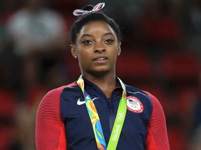 Simone Biles releases statement saying she was assaulted by former gymnastics team doctor Larry Nassar