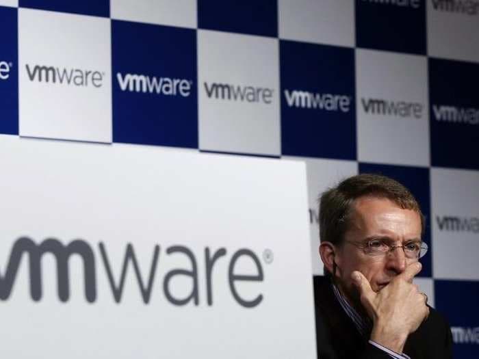 VMware is slipping after reports it might buy Dell in a massive tech deal