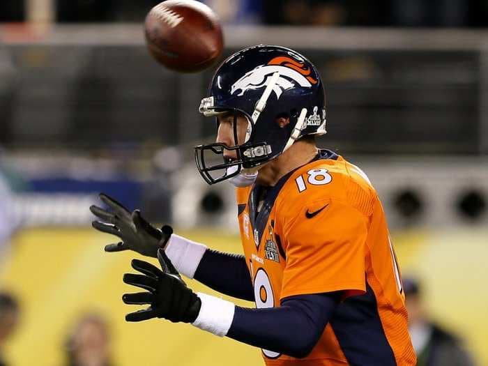 One of the worst plays of Peyton Manning's career was also one of the worst Super Bowl moments for Las Vegas casinos