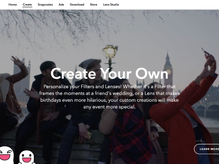 Snapchat will now let you create your own custom Lenses and Filters - here's how to make them