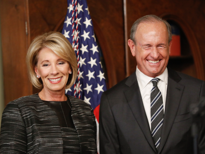 Inside the marriage of controversial billionaires Betsy DeVos and Amway heir Dick DeVos, who married young and ran a 'shadow state' in Michigan