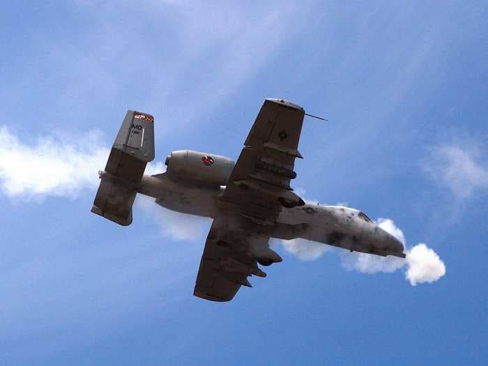 Crazy videos show the A-10 Warthog doing what it does best - annihilating its targets