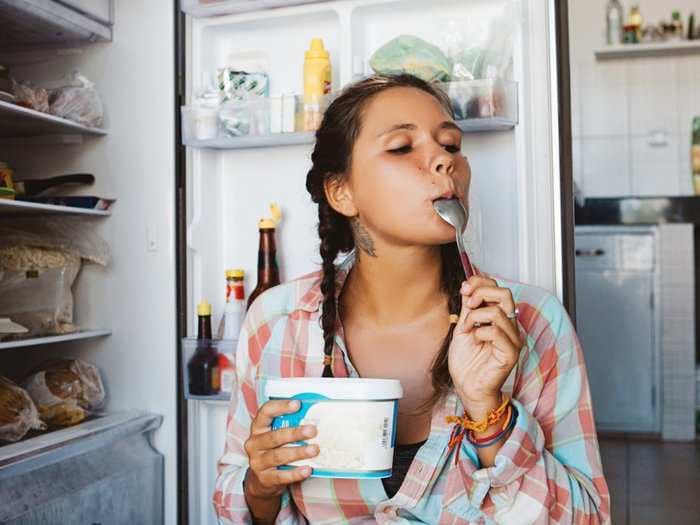 Why you should never eat light ice cream