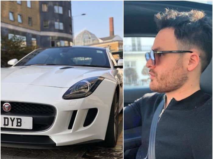 The Chelsea estate agent who sold his Porsche for £20 is now selling his Jaguar for the same price - but there's a catch