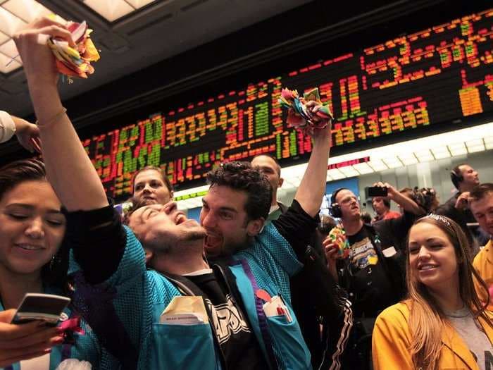 Stocks are on pace to shatter a surprising record - and it could save the market from disaster