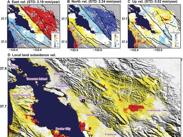 Disturbing before-and-after images show what the San Francisco Bay Area could look like in 2100