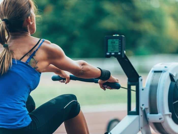 A doctor told us that rowing on a machine will get you 'more bang for your buck' than running on a treadmill - here's why