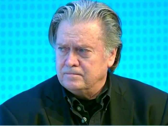 Steve Bannon claims he came up with Cambridge Analytica's 'amazing' name