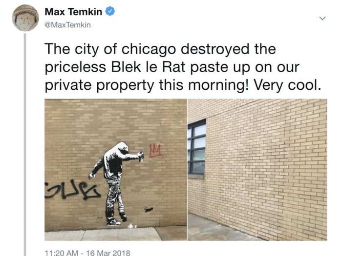 Chicago's attempt to impress Amazon backfired after it destroyed a 'priceless' graffiti artwork in HQ2 bid clean-up