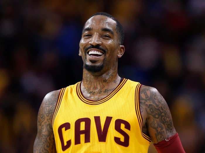 JR Smith had one of his best games of the season after a visit with a service dog