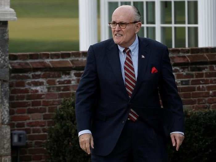 Rudy Giuliani and his wife are getting divorced - weeks after she scoffed at his 'tasteless' joke about Hillary Clinton