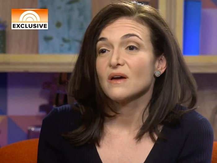 Sheryl Sandberg says Facebook knew about Cambridge Analytica two-and-a-half years ago but they didn't check