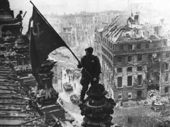 How Soviet troops taunted the Nazis during their final drive to Berlin in World War II