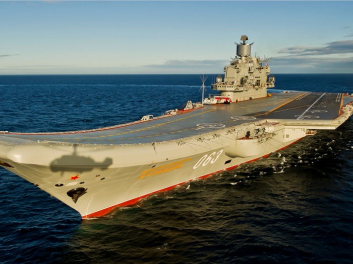 Russia is desperately trying to save its only aircraft carrier - that's outdated and plagued with problems