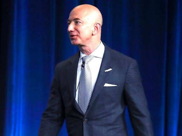 Jeff Bezos says Amazon is ready for a debate about regulation after Donald Trump's repeated attacks on the company