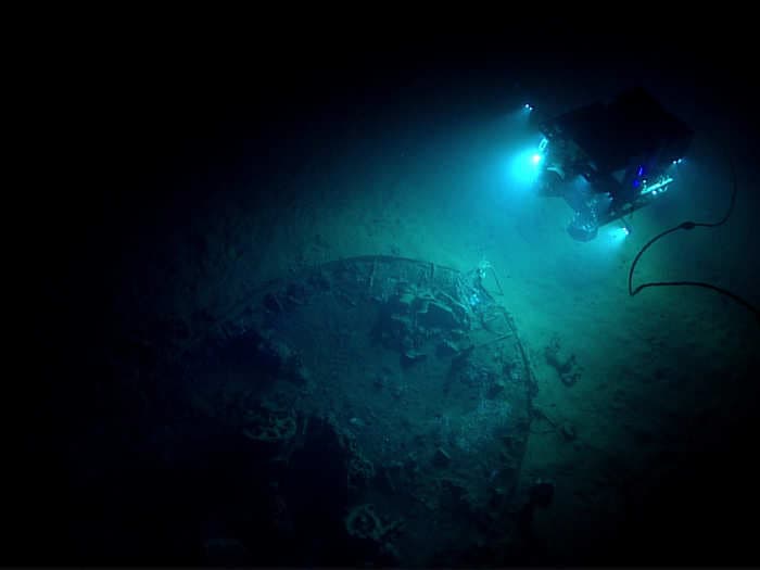 Submarine drones are exploring shipwrecks thousands of feet below the Gulf of Mexico - and what they've found is astonishing