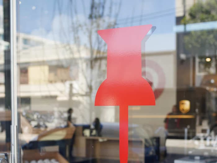 This cafe located in Pinterest's San Francisco headquarters was designed by legendary Macintosh designer Susan Kare - take a look inside