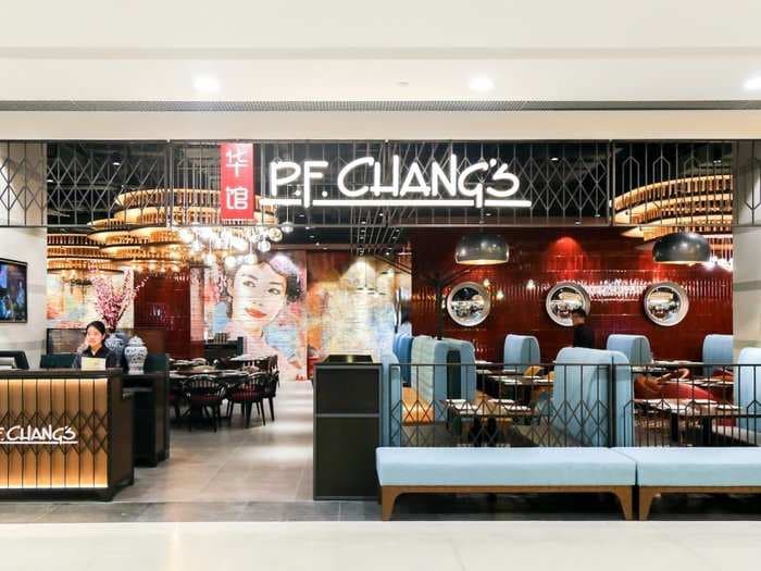 PF Chang's just opened its first restaurant in China, but it's considered an 'American bistro' there - take a look inside