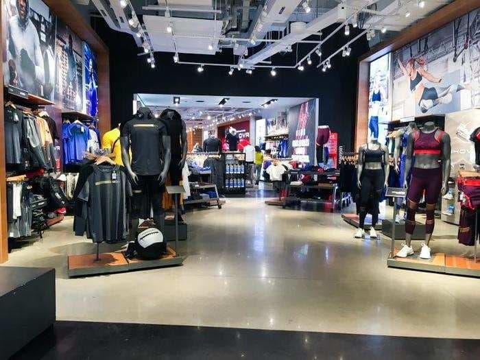 We visited an Under Armour store and saw why it's still struggling to win over women