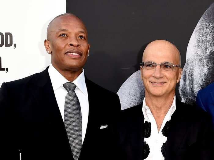 Dr. Dre and Apple's Jimmy Iovine taught Virgin founder Richard Branson a valuable lesson about how to overcome fear