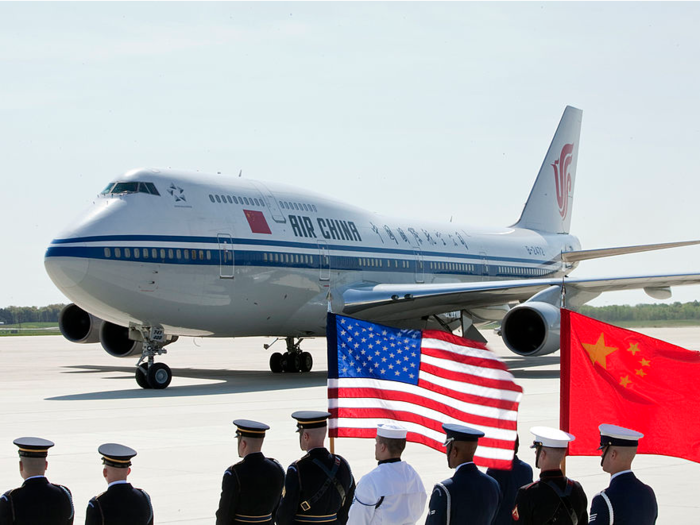 The White House called a letter China's aviation authority sent to 36 foreign airlines 'Orwellian nonsense'