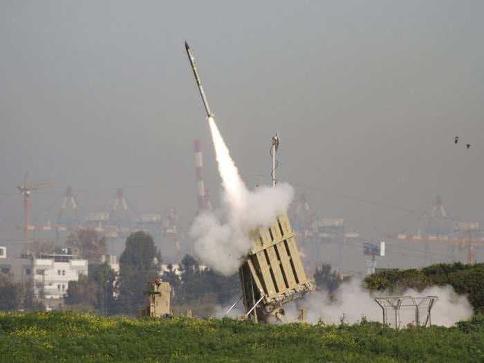 Iranian forces in Syria just fired rockets at Israeli targets in Golan Heights, according to Israel's military