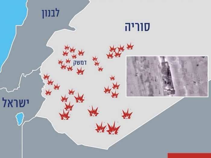 Israel launched a barrage of air strikes on 50 Iranian targets in Syria - a massive escalation that could lead to all-out war