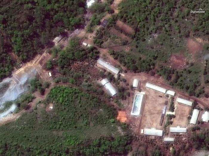 See the secretive nuclear facility North Korea destroyed just hours before Trump canceled his upcoming Kim Jong Un meeting