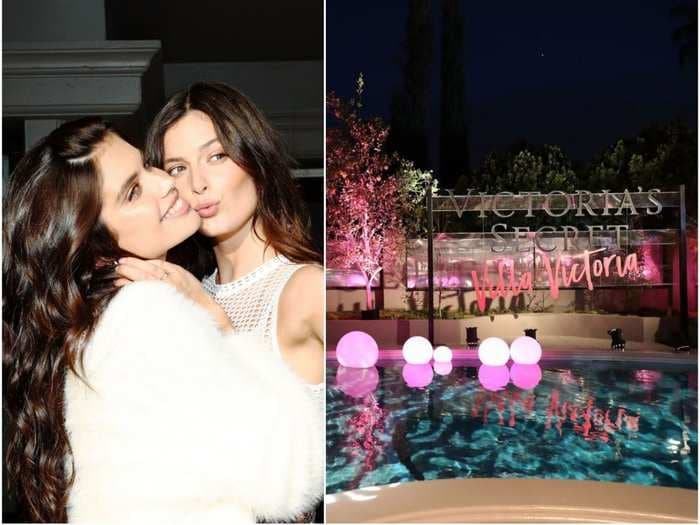 The Victoria's Secret Angels are spending the week at a stunning private Beverly Hills mansion called 'Villa Victoria' - here's what's going down