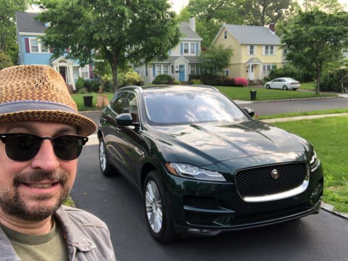 I drove a $63,000 Jaguar F-PACE SUV to see how it compares to the $72,000 original - here's the verdict