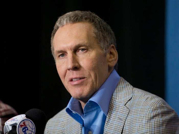 Bryan Colangelo releases statement seemingly throwing his wife under the bus over 76ers Twitter scandal