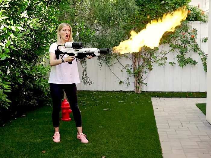 People are already torching things they shouldn't with Elon Musk's flamethrowers