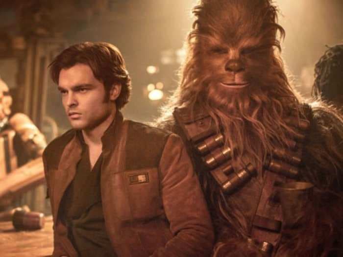 During filming, the 'Solo' cast didn't know which 'Star Wars' character would make the shocking cameo at the end