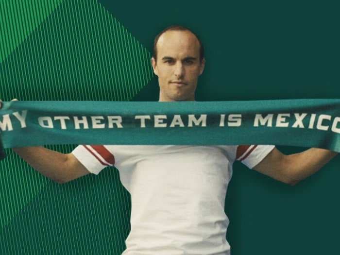 Landon Donovan's former teammates have criticized him for supporting Mexico in the World Cup