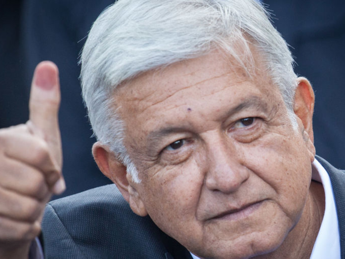 Meet Andres Manuel Lopez Obrador, the new populist president of Mexico who vowed to sell his official jet and wrote an entire book calling on Trump to 'listen up'