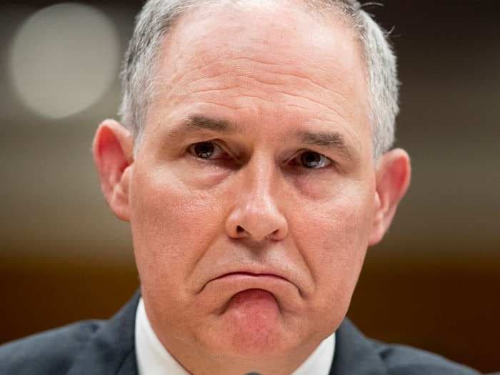 Former EPA chief and Trump-appointee Scott Pruitt is reportedly devastated over his ouster and didn't resign voluntarily