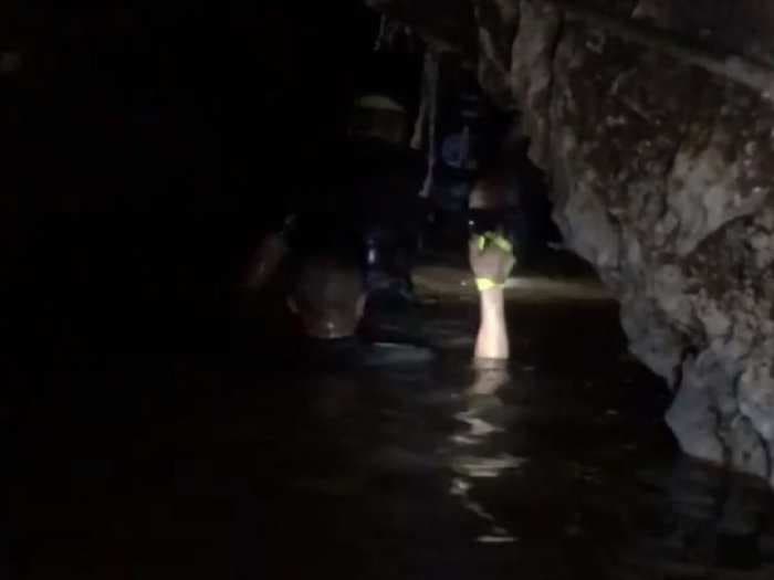 Elon Musk is posting photos and videos of the Thai cave rescue operation - but SpaceX won't confirm or deny his whereabouts